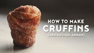 How to make Cruffins and Kouignamman using the same dough [upl. by Etnomal]