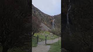 A walk at Aber Fall waterfall 🥰 northwales aberfall waterfall [upl. by Greenquist]