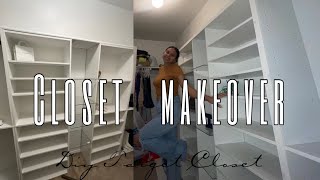 Target Bookshelf Closet Makeover for less than 300  PART I [upl. by Ettenrahc]