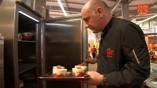 Recette du Tiramisu à la Fraise par Cédric Mouthon  Foire Internationale 2014 [upl. by Denn]