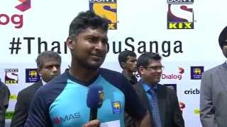 Sangakkaras Farewell Speech  Full Video [upl. by Ahtenek]