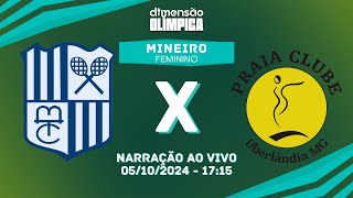 FINAL DO MINEIRO DE VÔLEI FEMININO  MINAS X PRAIA CLUBE NARRAÇÃO AO VIVO  Dimensão Esportiva [upl. by Warga342]