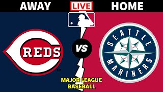 Cincinnati Reds vs Seattle Mariners  2024 Major League Baseball MLB Live Scoreboard [upl. by Adneral]