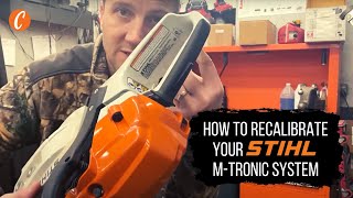 Need to Recalibrate Your Stihl MTronic System Heres How To Do It [upl. by Liederman]