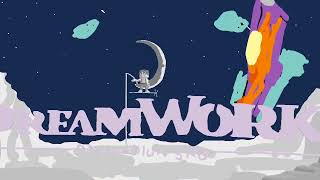 DreamWorks Animation SKG Logo History Part 3 Version 2 Toontastic [upl. by Lossa]