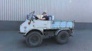 Boeringer 411 Mercedes Benz Unimog 411 VDI Auctions [upl. by Grannie863]