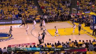 Kawhi Leonard Gets Ankle ReInjured By Zaza Pachulia  May 14 2017  Spurs vs Warriors [upl. by Neurath882]