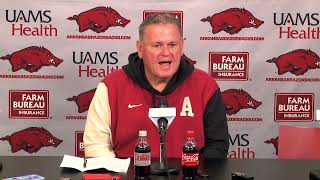 Sam Pittman on unleashing Bobby Petrino [upl. by Yks]