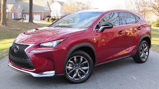 2015 Lexus NX200t FSport Start Up Road Test and In Depth Review [upl. by Lebasi]