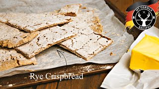 How To Make Rye Crispbread from scratch ✪ MyGermanRecipes [upl. by Augie463]