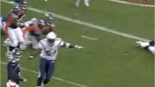 Jay Cutlers FumbleDenver Broncos vs San Diego Chargers [upl. by Ummersen]