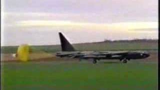 B 52 Landing at Duxford [upl. by Sehcaep756]