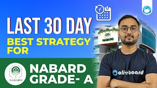 NABARD Grade A 2023  30 Days Study Plan for NABARD 2023  NABARD 2023 Preparation Strategy [upl. by Ramirolg563]