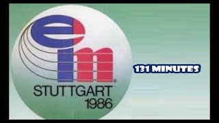 1986 Europa Meisterschaften laichtathletik Stuttgart 131 minute [upl. by Fezoj]