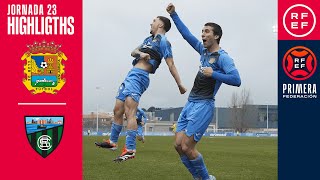 Resumen PrimeraFederación  CF Fuenlabrada 31 Sestao River Club  Jornada 23 Grupo 1 [upl. by Schear]