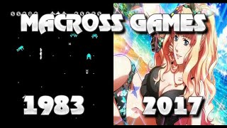 JUEGOS MACROSS 19832017  MACROSS GAMES  マクロスゲームズ macross juegos games [upl. by Odilo]