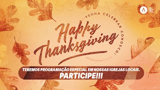 Pra Renata  Quarta 112724  Culto de Thanksgiving [upl. by Stephens]