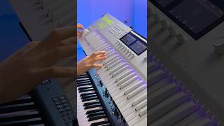 I love these chords 🎹 musicshorts synthesizer piano synthsolo pianosolo [upl. by Llenahc19]