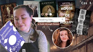 Reading like a BookTuber  eps 3  Ashleigh from A Frolic Through Fiction 🍂 READING VLOG [upl. by Albie]