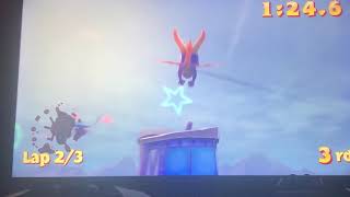 Spyro Reignited trilogy harbour speedway race the blue footed boobies [upl. by Nanon]