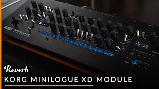 Korg Minilogue XD Module  Reverb Demo [upl. by Morrison616]