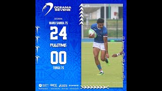 Manu Samoa 7s v Tonga 7s  Oceania 7s 2024  Semifinal [upl. by Kella278]