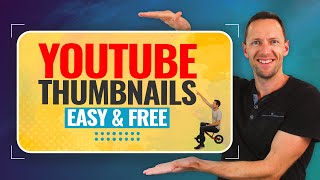 How To Make a YouTube Thumbnail  Easy amp Free UPDATED [upl. by Edaw218]