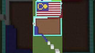 Minecraft Panama flag pixelart 🇵🇦 shorts [upl. by Ahcropal618]