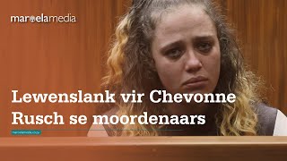 Lewenslank vir Chevonne Rusch se moordenaars [upl. by Otsugua]