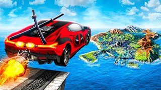 Jeffy Jumps DEADPOOL CARS Across ENTIRE MAP in GTA 5 [upl. by Frere]