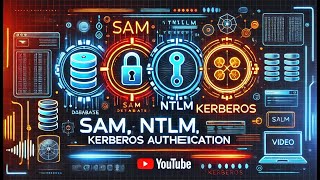 SAM  NTLM  KERBEROS authentication [upl. by Yerffe]