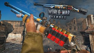 World War Heroes Burgess Folding Shotgun Gameplay 24 🪖 [upl. by Afira]