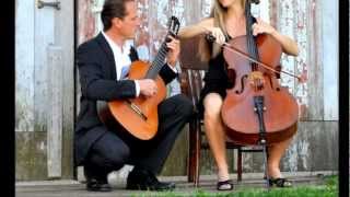 The Moeller Cello and Guitar Duo perform Gnattalis Sonata for Cello and Guitar First Movement [upl. by Soo]