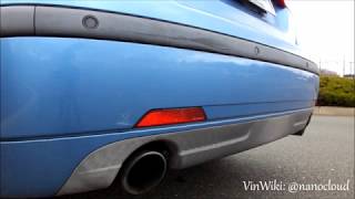 2006 Saab 93 Aero 28L V6 Exhaust [upl. by Ruhnke]