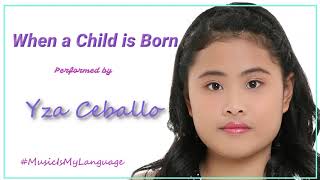 When a Child is Born by Johnny Mathis performed in Piano by Yza Ceballo [upl. by Amoihc]