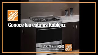 Conoce las estufas Koblenz  Línea Blanca  The Home Depot Mx [upl. by Treborsemaj110]