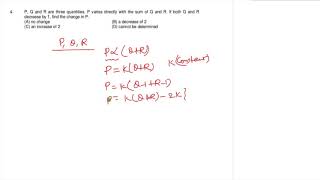 P Q and R are three quantities P varies directly with the sum of Q and R If both Q and R [upl. by Ajiat17]