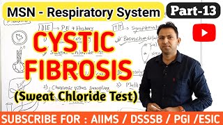 Cystic fibrosis disease  sweat chloride test  respiratory msn part13 [upl. by Atikan]