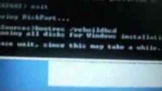 Fix Windows Vistas bootloader Dual Boot with Mac OS X Leopa [upl. by Sargent]