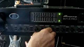 Ampeg SVT4 Pro Bass Head demo [upl. by Columbine]