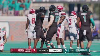 Week 8 Louisiana Vs Costal Carolina College football 25 101924 [upl. by Viguerie729]