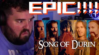 Singer reaction to Geoff Castellucci  Song of Durin [upl. by Aneloaup]