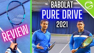 Babolat Pure Drive 2021 Tennis Racquet Review and Playtest Verdict [upl. by Aracot]