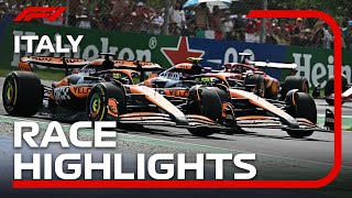 Race Highlights  2024 Italian Grand Prix [upl. by Oys112]