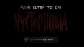 Nyctophobia Прохождение ► А ты боишься темноты ► ИНДИХОРРОР [upl. by Hamlin]