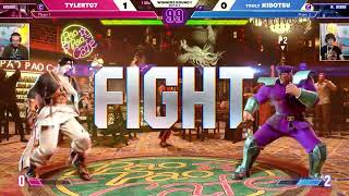 GDEX Underworld 2024  SF6 Winners Round 1  TylerTC7 Rashid vs Kibotsu M Bison [upl. by Stegman967]