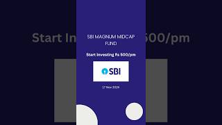 SBI Magnum Midcap Fund sbi mutualfunds midcap money investment cryptocurrency sip dhanush [upl. by Siderf]