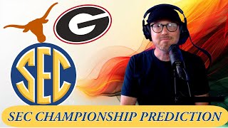 GEORGIA VS TEXAS SEC CHAMPIONSHIP GAME PREDICTION [upl. by Edette]