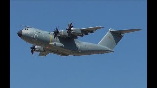 Airbus A400M Flight Demo at Wunstorf AirbaseJune7th2018 [upl. by Auston681]