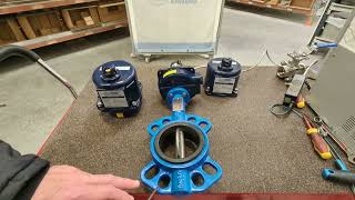 Electrically Actuated Butterfly Valve [upl. by Haon122]